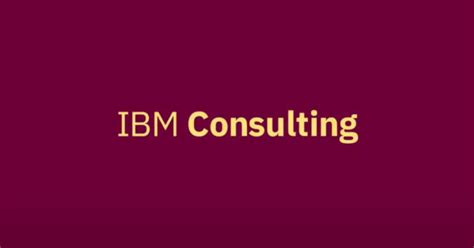 Ibm business consulting